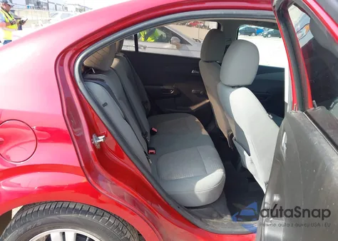 2012 Chevrolet Sonic 2Ls из США, поврежденный, VIN 1G1JA5SH2C1474417